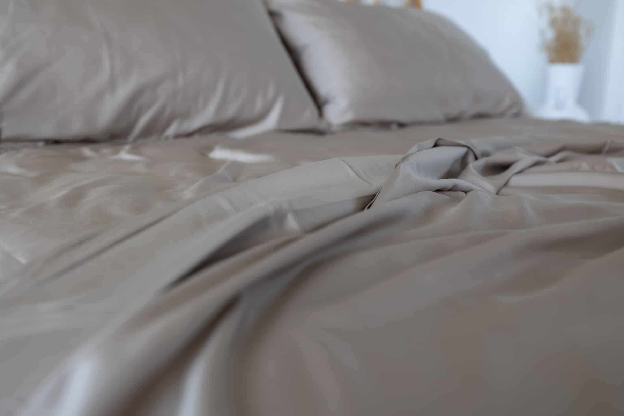 Organic Bamboo Lyocell Sheet Set Biscuit - Image 3